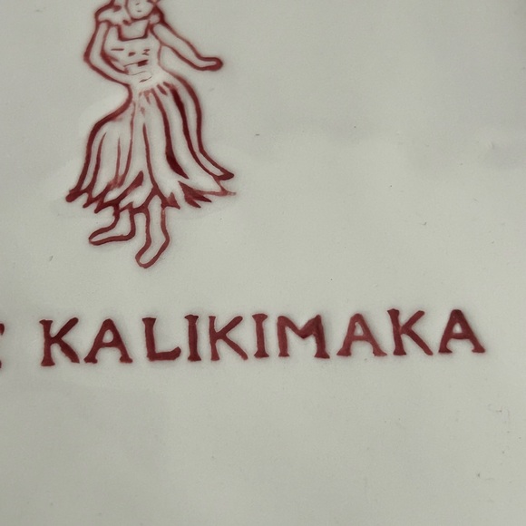 Tommy Bahama holiday Appetizer Plates Set 4 -6” square ceramic dessert cool yule - Picture 7 of 12